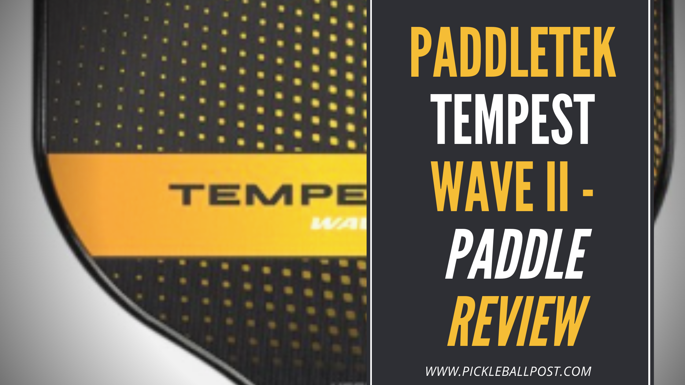 Paddletek Tempest Wave II