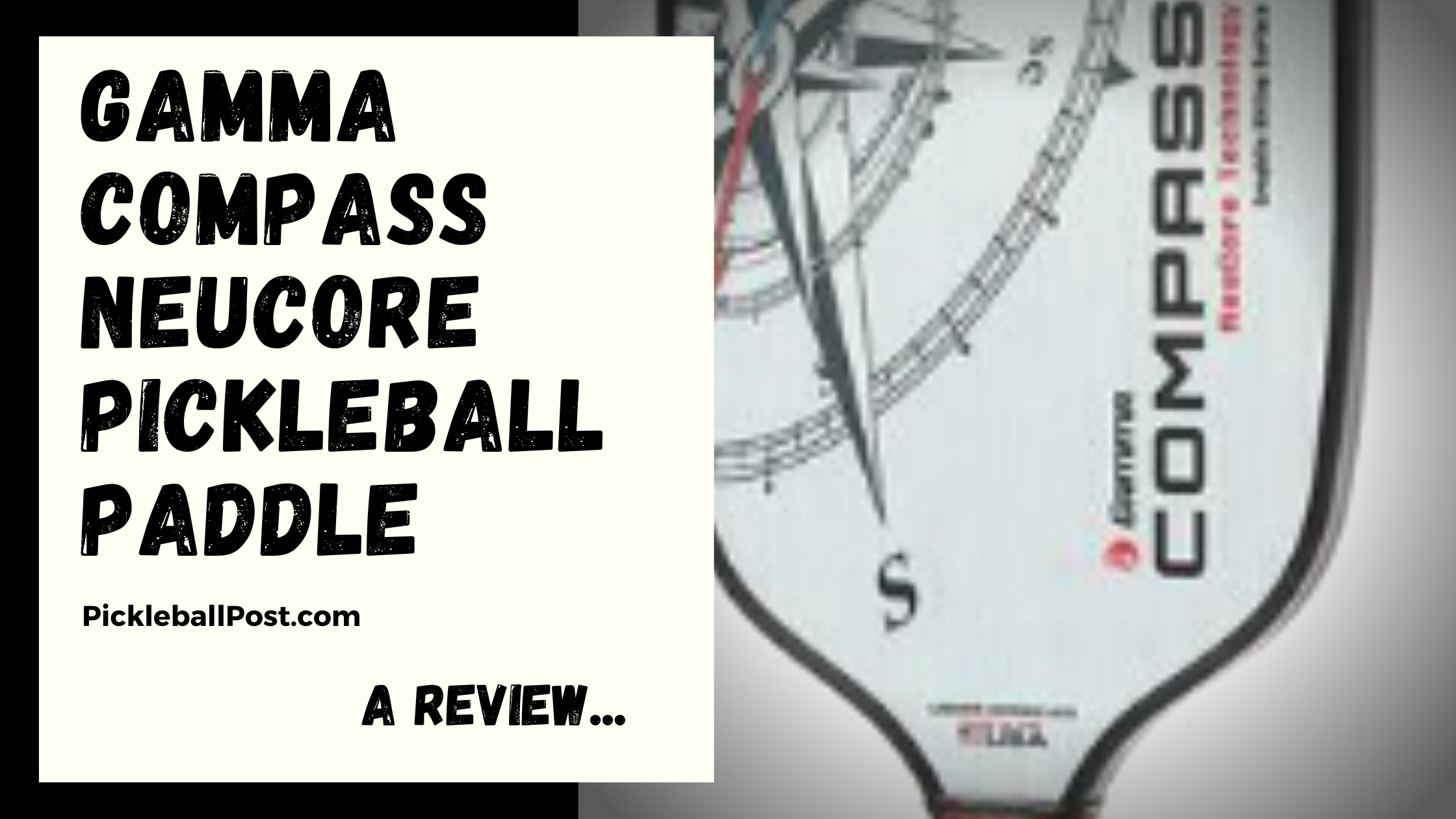 Gamma Compass NeuCore Pickleball Paddle