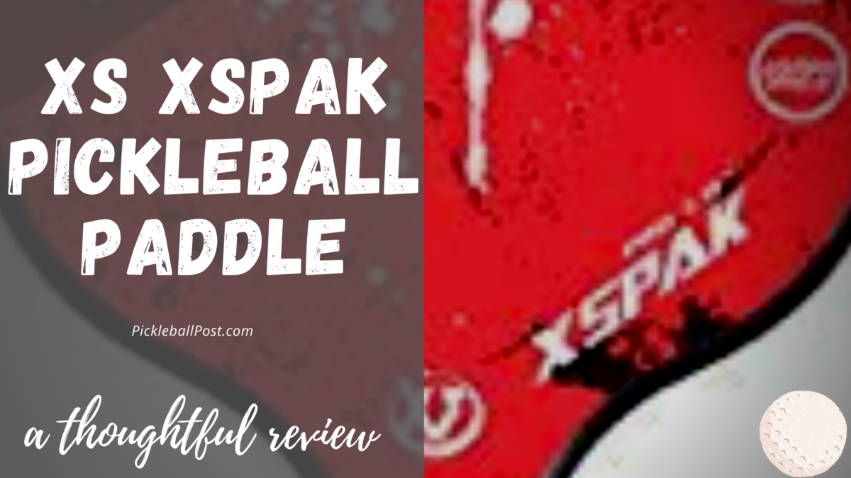 XS XSPAK Pickleball Paddle