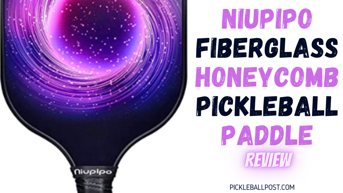 Niupipo Fiberglass Honeycomb Pickleball Paddle