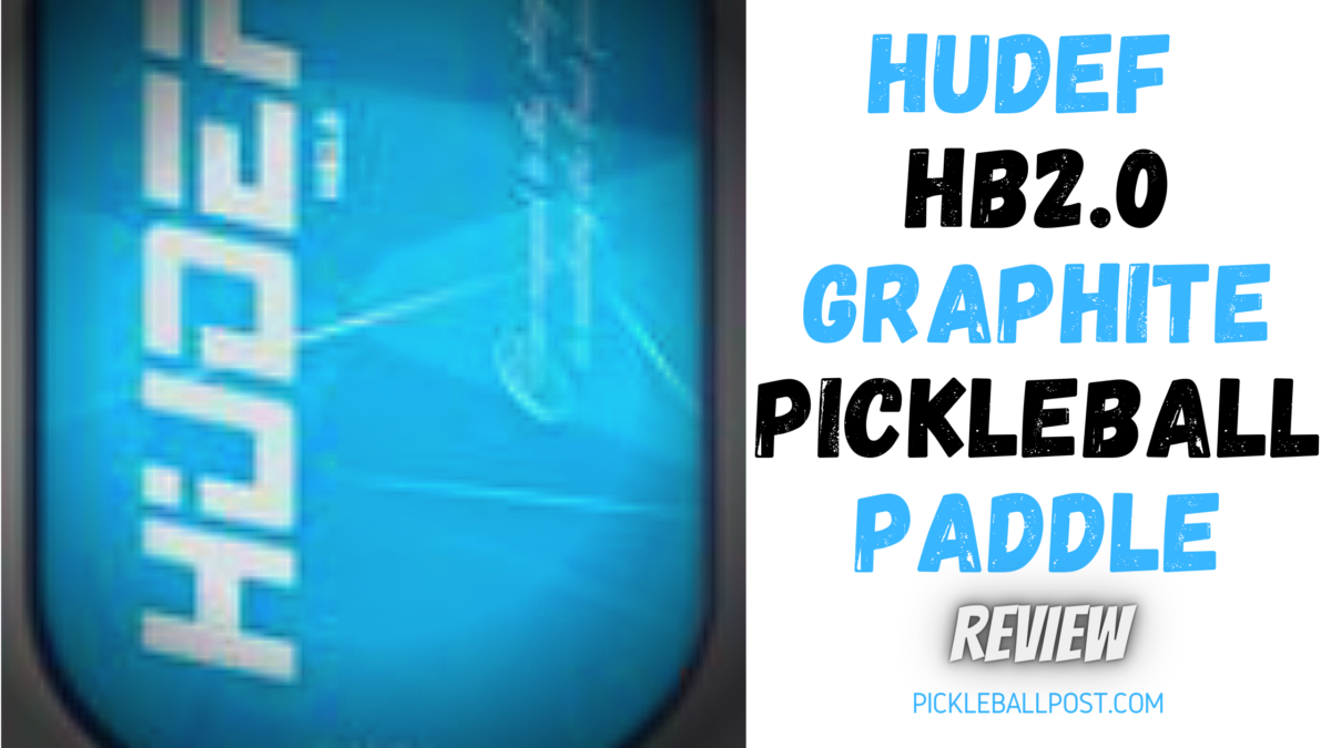 HUDEF HB2.0 Graphite Elongated Pickleball Paddle