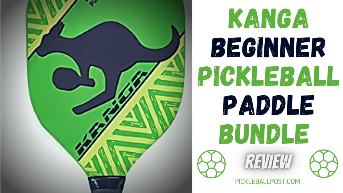Kanga Beginner Pickleball Paddle Bundle