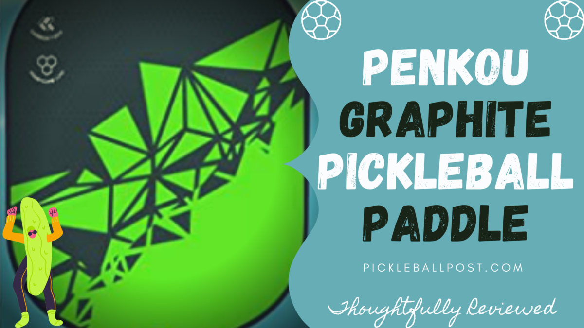 Lightweight Graphite Surface & Polypropylene Honeycomb Core Pickleball Racket PENKOU Pickleball Paddle Single Paddle or Set of 2